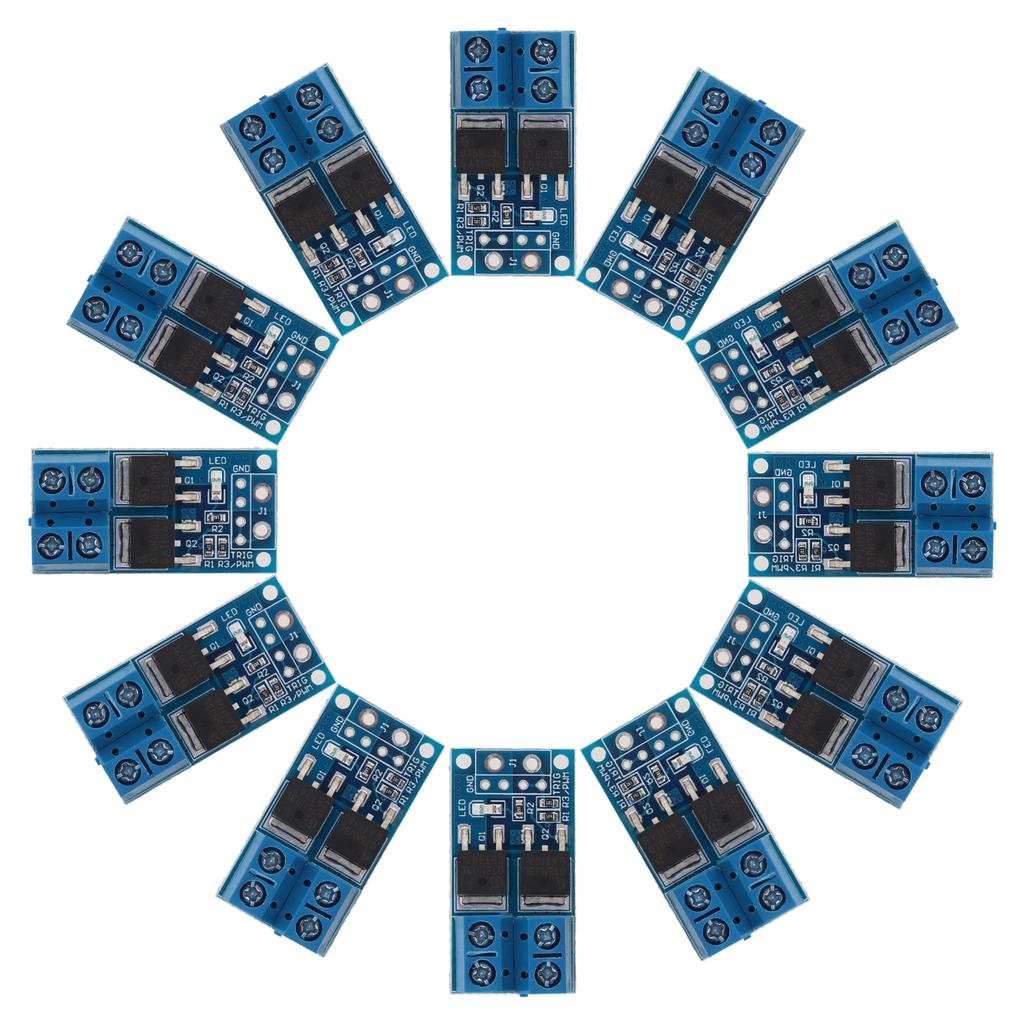 MOSFET-Schaltmodul 400W 30A PWM-Regelung Motor Drehzahl Lampen Helligkeit Steuerung 5V-36V Treiberplatine