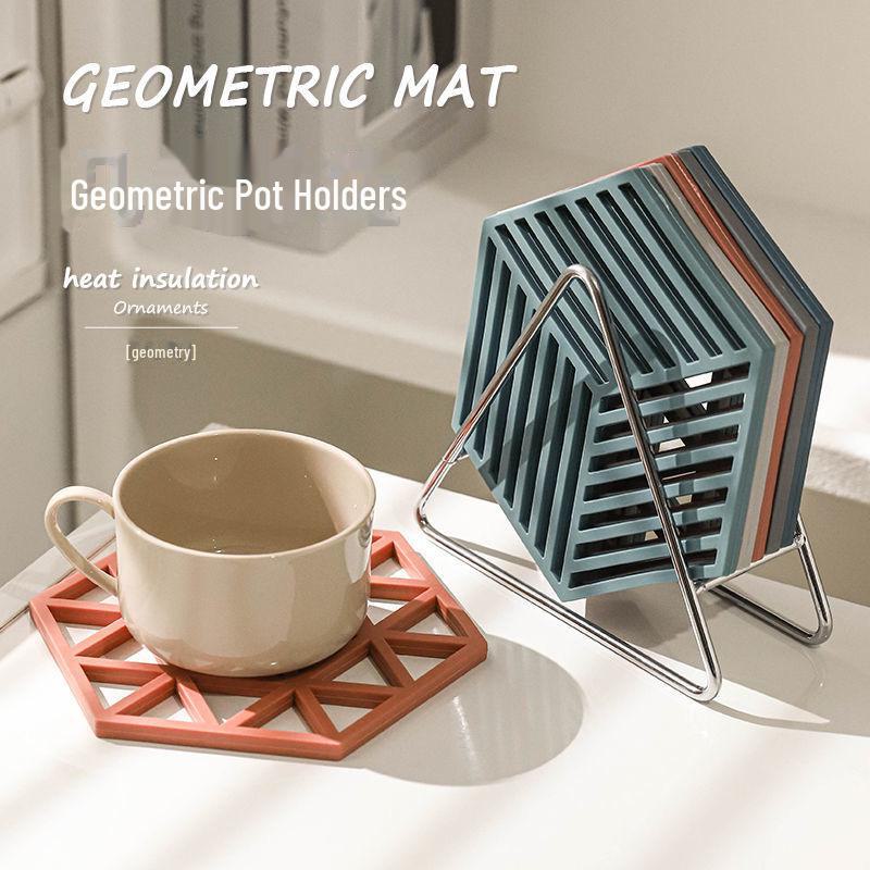 

Многоцелевая кастрюля из нержавеющей стали и термоизоляционная подставка для кухни и столовой