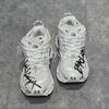 Paris Graffiti-Style Unisex Casual Sneakers - Seventh Gen Fashion Runner