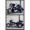 1/9 Harley Davidson TRI GLIDE ULTRA Luxury Tricycle Alloy Diecast Model Motorcycle Sound & Light Collection Decoration Gift BOX