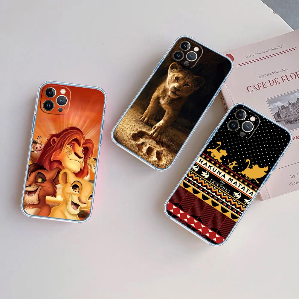 CJ75 Lion King Transparent Phone Case for LG K22 K30 K40 K40S K41 K42 K50 K50S K51 K51S K52 K61 K62 K71 K92 Q60 Q61 V40 V50 V60