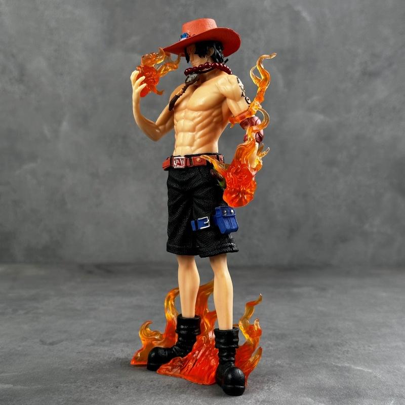 Figur One Piece DX10th Anniversary Fire Fist Escal D Ace Ruffy Brother Spielzeug Japan Anime Sammlerfiguren PVC Modell Spielzeug