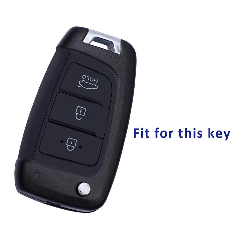 

Чехол для дистанционного ключа из ТПУ для Hyundai I30 I35 I40 Ix35 Sonata SantaFe Verna Tucson Celesta Accent Creta Kona Elantra Solaris