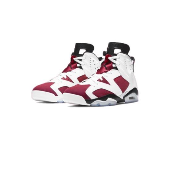 Nike Air 6 Retro Carmine Red White Black Bordeaux Men's CT8529-106