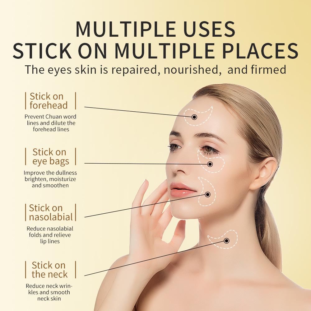 Maschera per gli occhi idratante, delicata e idratante per migliorare la secchezza degli occhi