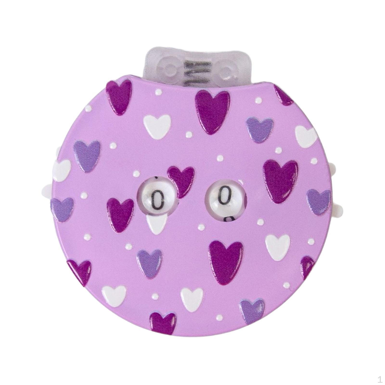 

Счетчик рядов для вязания, устройство для подсчета рядов, портативный маркер для вязания крючком фиолетовый