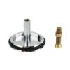 Chrome Plated 43mm Bathtub Drain Stopper for Bathroom Sink Replacement