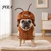 1 Set Funny Cockroach Pet Costume, Adjustable Headgear And Sleeveless Tank Top, Plush Cozy Outfit for Small Medium Dogs Cats Party Wear Sale Goods