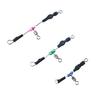 3Pcs Bearing Swivel Fishing Connector Set Mini Size Portable Simple Installation Outdoor Fishing Rotary Ring Connectors
