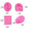 Dinosaur Fish Scales Silicone Mold Fondant Cake Mould Chocolate Mould Cake Decorating Tools Kitchen Baking Accessories