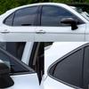Černá krycí lišta oken Chrome Delete pro Toyota Camry 2018-23