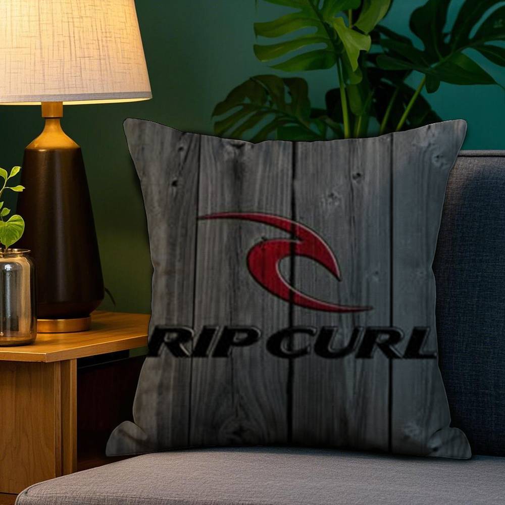 Surf Beach R-Rips Curls Pillow Case Plush Fabric Soft Double Sided Print Home Sofa High Quality Cushion Cover Throw