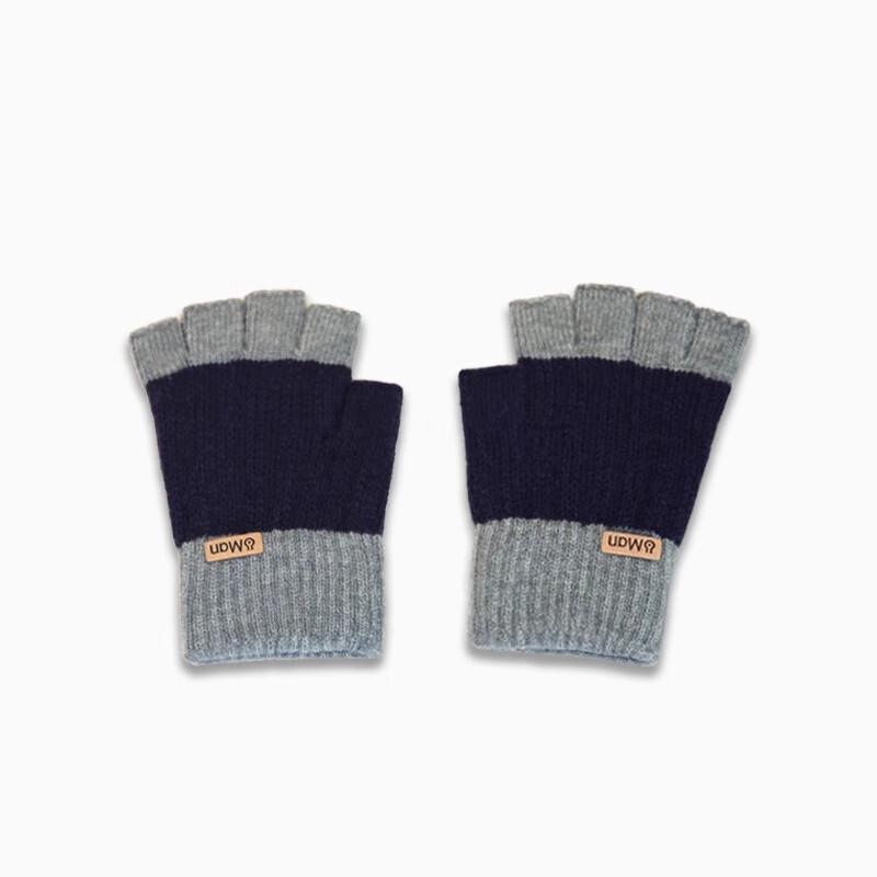 

Мужские вязаные термоперчатки без пальцев