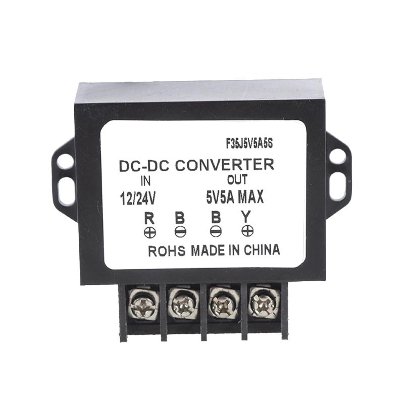 

Waterproof Voltage Step Down Module 12V-24V to 5V 3A/5A Power Supply Adapter for 5V LED Lights and Fan Toy