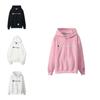 Trendy Urban Style Embroidered Hoodie For Couples Loose Fit Spring Autumn Fashion