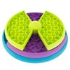 Classic Pet Slow Feeder Bowl Food Choking Cat Dog Bowl Puzzle Feeders Non Slip Food Feeding Dishes Healthy Pets Spin Board Pet Supplies