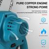 4-Inches  24V Cordless Electric Chain Saw Protable Chainsaw W/ 1 or 2Pcs Batteries For Tree Branch Wood Cutting