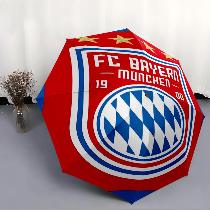 1pc Football Team (37) Umbrella, Sun Protection, And UV Shielding. It Has Eight Sturdy Ribs for Outdoor Use And Perfect Gift