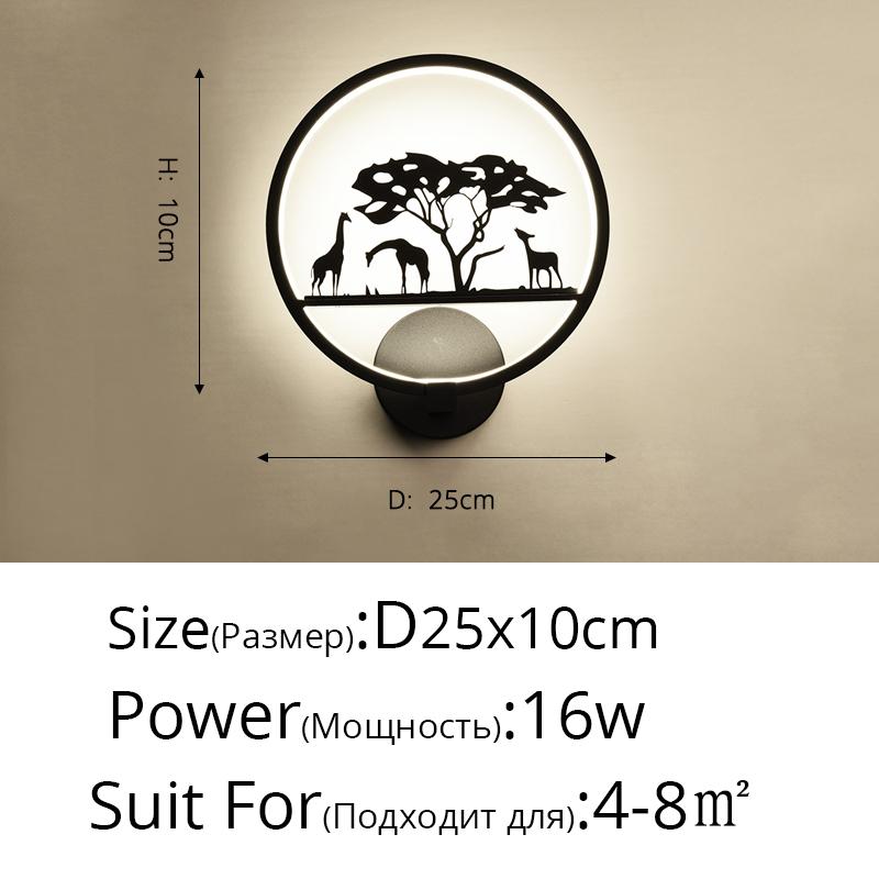 Simple Modern Creative Led Wall Lamp for Living Room Bedroom Kitchen Foyer Ofiice Coffee Bar Indoor Lighting Decorative Lamps