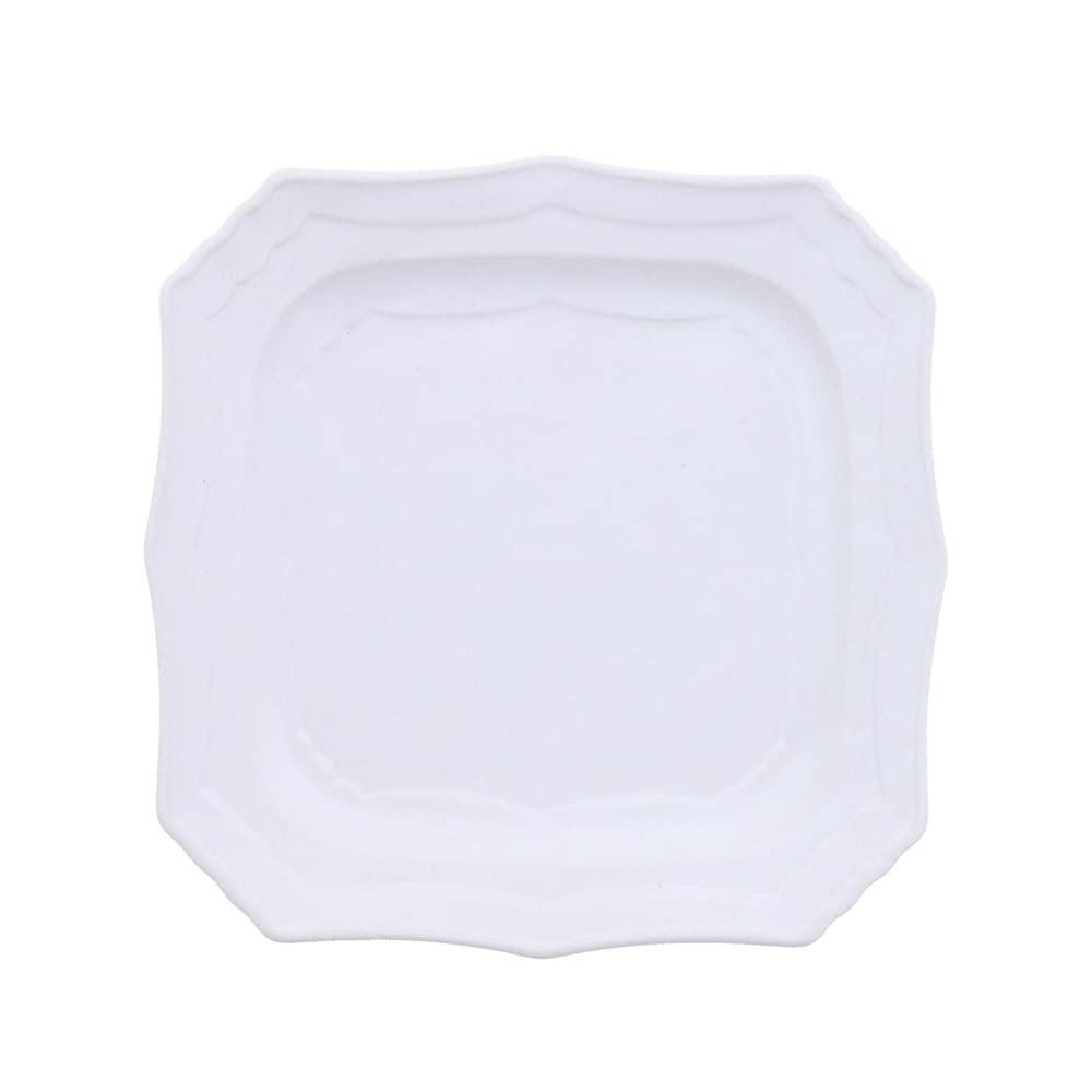 

EAST table Square Matte Milk Plate, 18cm, Classic,