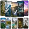 Phone Case For Samsung Galaxy A16 A14 A12 A54 A52 A50 A22 A20e A06 A04 A32 A72 A34 Cover Forest Beach Sunrise Mountains Nature