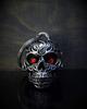 Bravo Bells Frame Skull Diamond Bell - Biker Bell Accessory