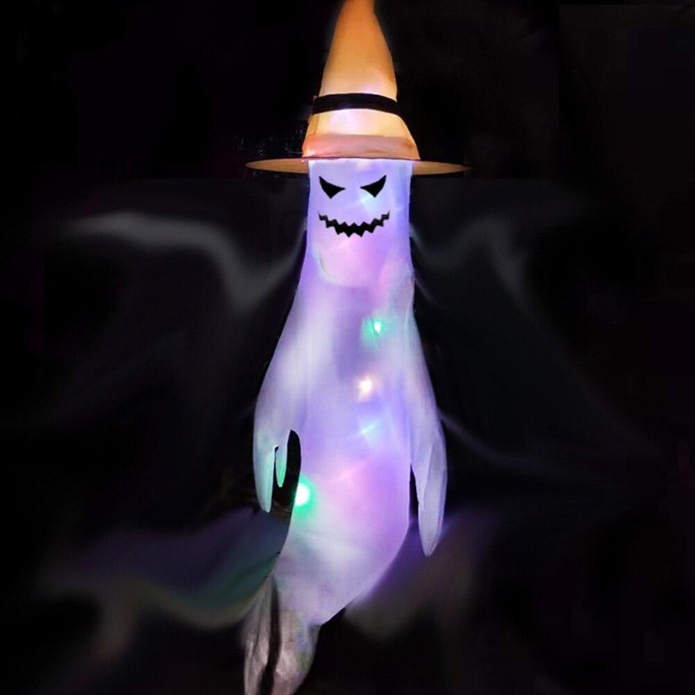 Halloween Ghost Windsocks Hanging Decorations Flag Wind Socks For Home Yard Outdoor Decor Party Supplies