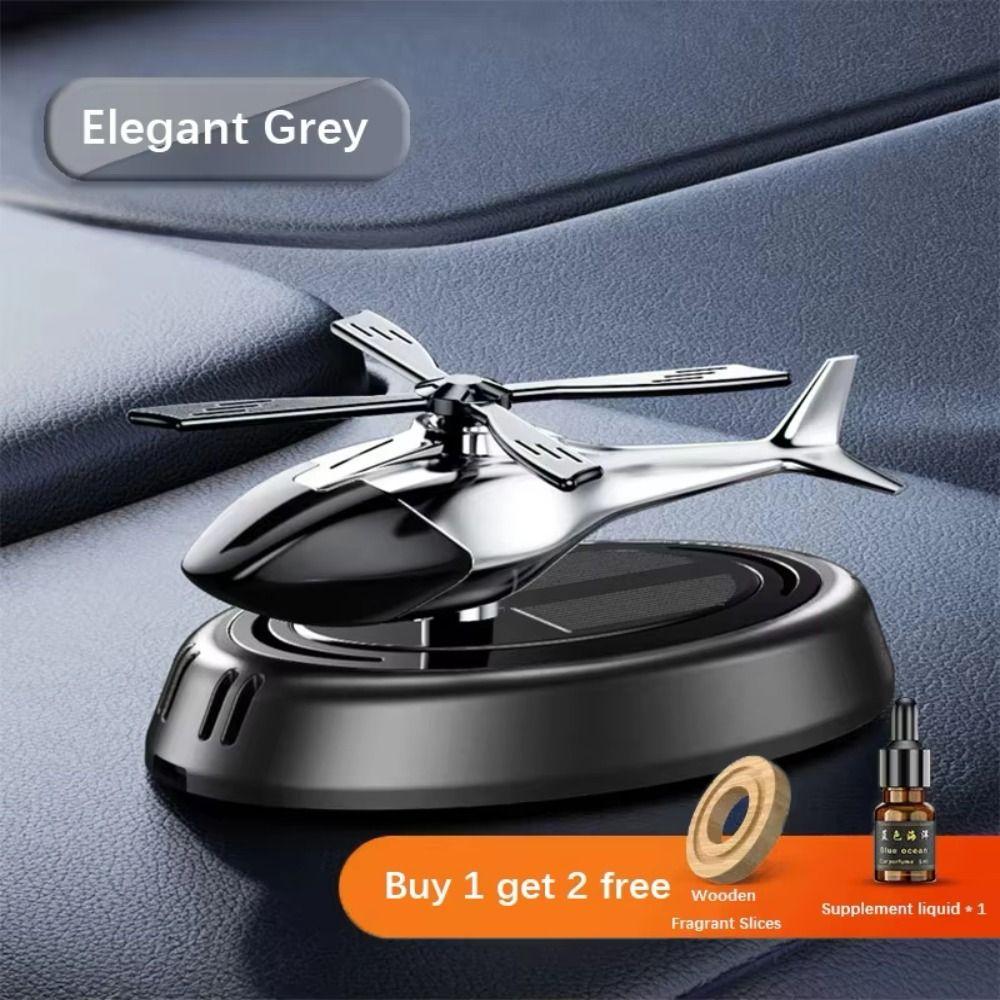 Helicopter Model Solar Car Air Freshener Non-toxic Helicopter Air Freshener  Hotel