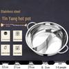 FATTBAO Stainless Steel Divided Hot Pot