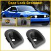 2/4X 7R3Z63220A51AC For Mustang Ford Shelby Black Panel Door Lock Grommets Cover