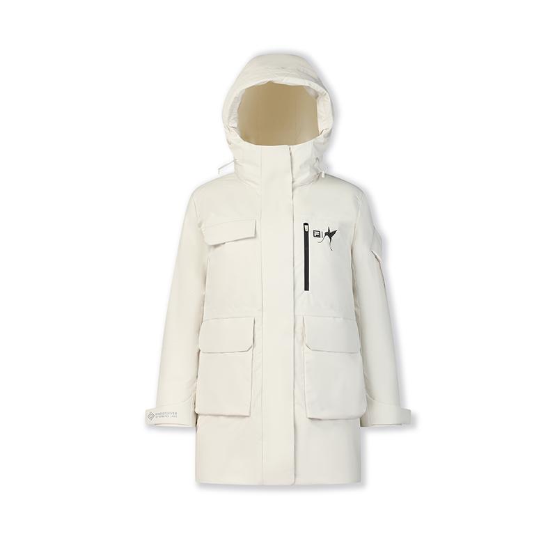 

Fila Explorer Basic Куртка пуховая средней длины с капюшоном Женская Верхняя одежда Серая Бежевая A11W447916F-BG S