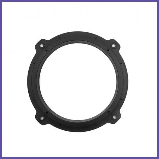 2pcs Black 6.5" Car Speaker Mounting Spacer Adaptors Rings for Hyundai IX35 2012