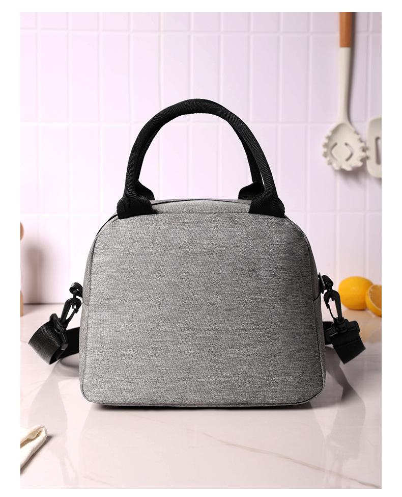 Lunch Bag with Shoulder Strap Handle Cooler Bag Women Portable Food Bag for Work Student Thermal Lunch Box Fridge Bags