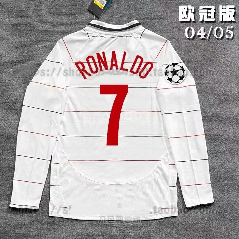 Retro Long Sleeve Soccer Jersey Vintage Football Shirt Men Women Adult Fan Wear Classic Player Style
