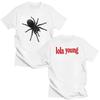 2025 Hochwertige Oberteile Lola Young Spiders T-Shirt Mode Kurzarmshirt Hip Hop Herren Damen Ästhetisch Übergroße Rundhals-T-Shirts