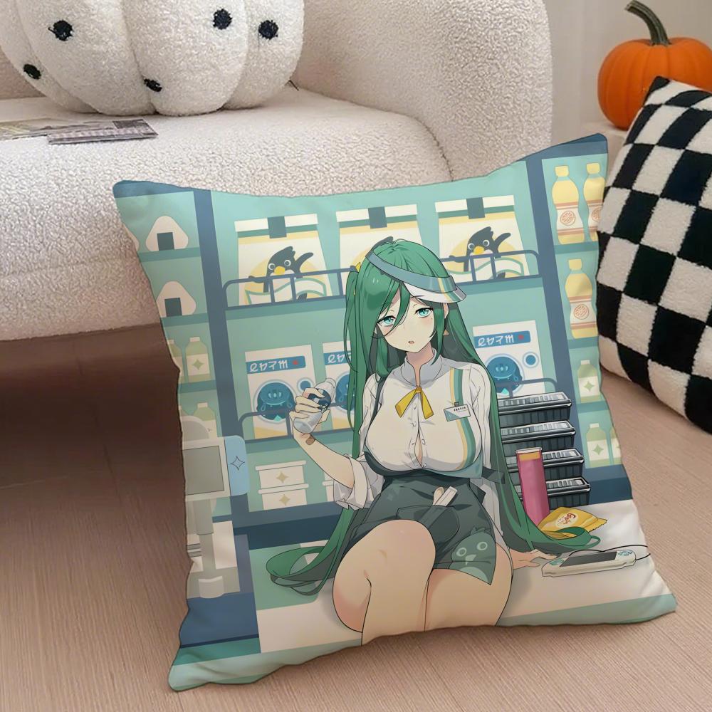 Fashion Dreamlike 2D Game SStellasora Cushion Cover Linen Pillow Case Soft Breathable Protective Couch Room Decoration