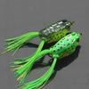 1 Pcs Hollow Body Topwater Frog Fishing Lure Soft Unpainted Artificial Bass Bait Fishing Tackle Accessories