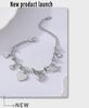 Elegant Love Diamond Bracelet: 18k Gold-Plated Titanium Steel, Niche Design, Perfect for Couples