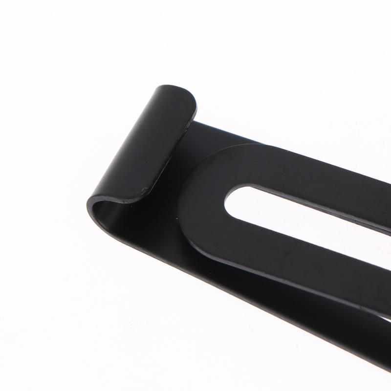 K Sheath Waist Clip Stainless Steel Scabbard Back Clip Universal Kydex Carrying Belt Knife Sheath Accessories