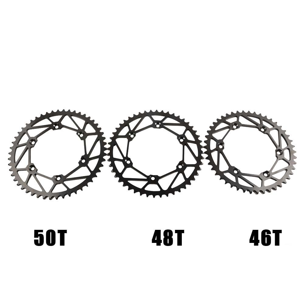 Compatible Rear Sprocket 520 for Kawasaki KX250F, Suzuki RMZ250, KX450F Off-road Vehicles.