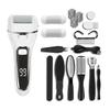 Electric Callus Remover Professional Foot File Grinder Pedicure Machine Rechargeable Heel Cracked Dead Skin Scrubber 3 Heads