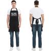 Don't Worry, I Watched a YouTube Video Funny Waterproof Apron for Guys - BBQ Dad - Men's for Grilling, Kitchen With Pockets - Funny for Men and Women