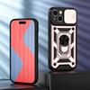 KEYSION Shockproof Case for iPhone 15 Pro Max 15 Ultra Slide Camera Lens Protection Ring Phone Cover for iPhone 14 13 12 11 Pro