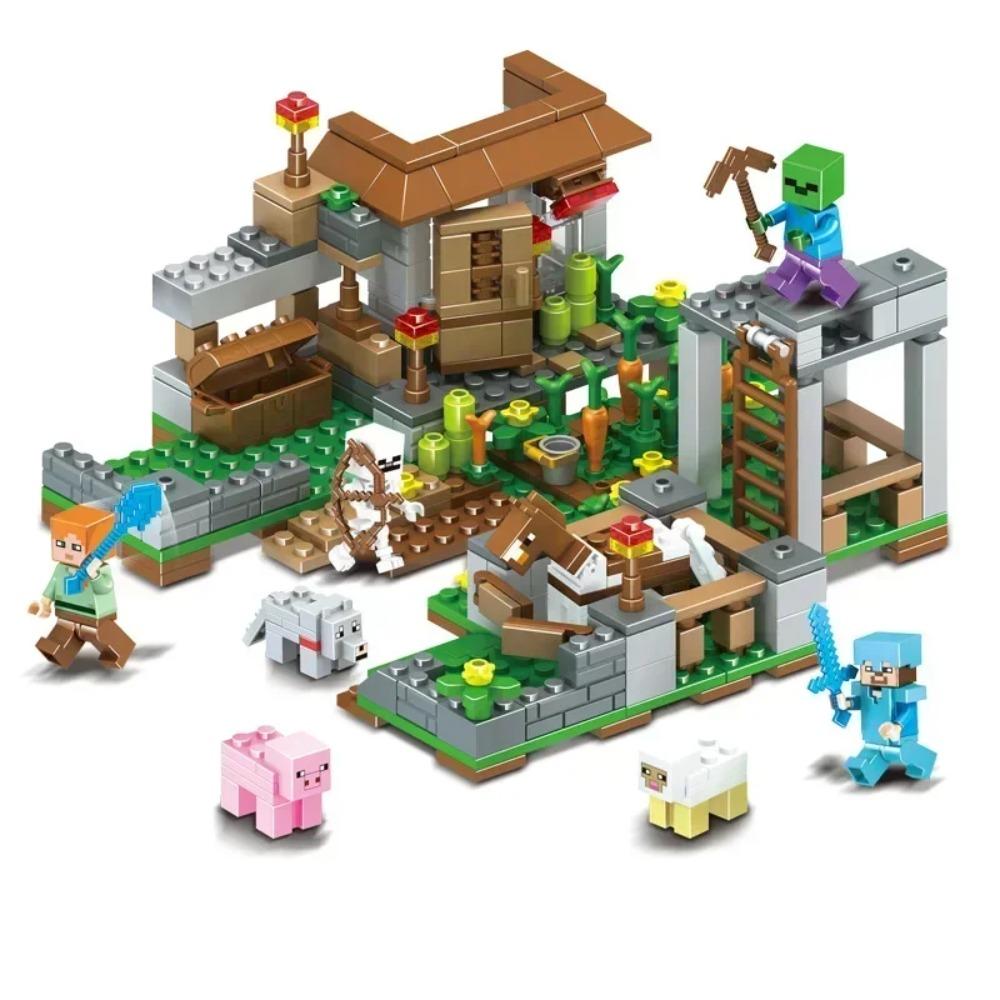 Creative Village Farm Special Edition Building Blocks Model Educational Toys for Gift