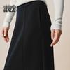 BENLAI Women's Cloud-Soft Straight Midi Skirt