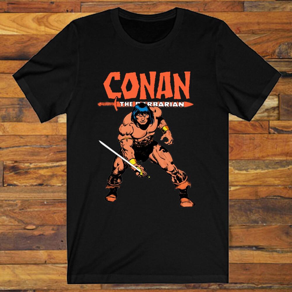 Conan the Barbarian Movie Men s Black S to 3XL Unisex T-Shirt S