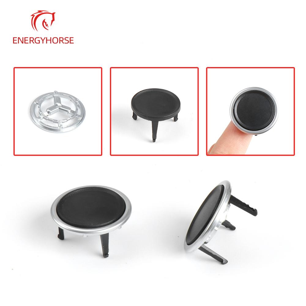 A/C Knob Button Rear Air Conditioning Panel Switch Car Rear Air Conditioning Control Panel Knob Cover 7N0907049C for VW Sharan