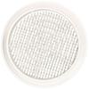 Grille d'aération - KOTARBAU - Rond - Diamètre 80 mm - Moustiquaire - Blanc