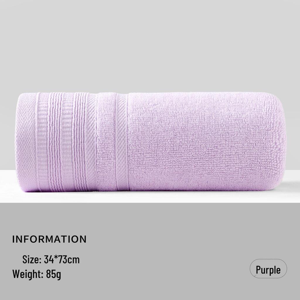 Soft, Thick Pure Cotton Face Towels - Absorbent and Gentle for Adults