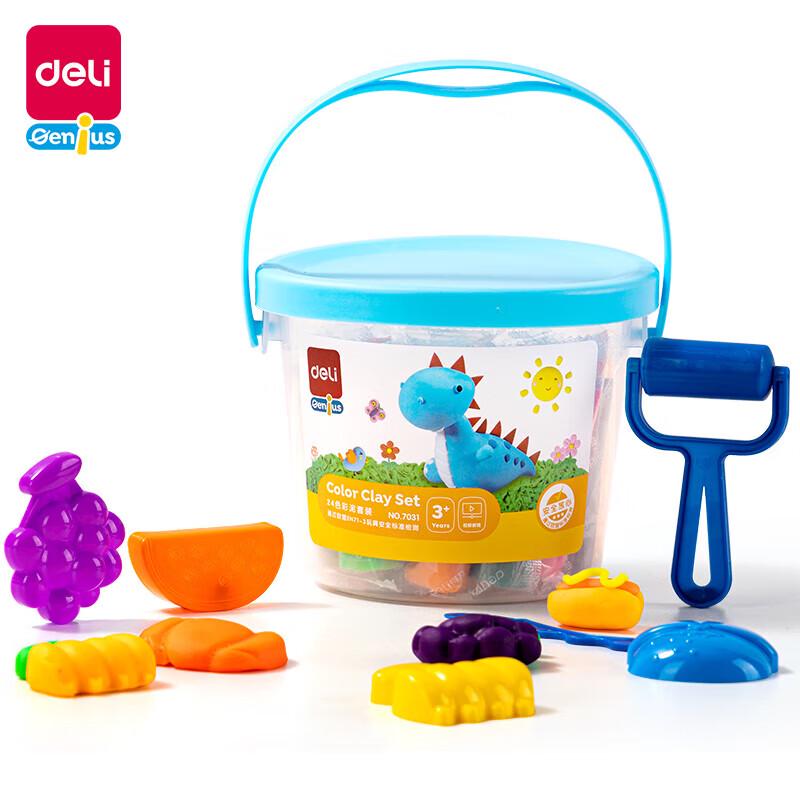 Deli Non-Stick Modeling Clay Set